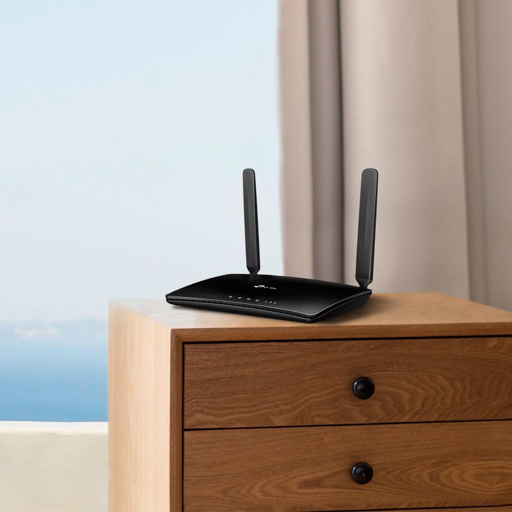 TP-Link TL-MR6400 Router 4G LTE con SIM – WiFi N300 per Casa, Ufficio e Camper