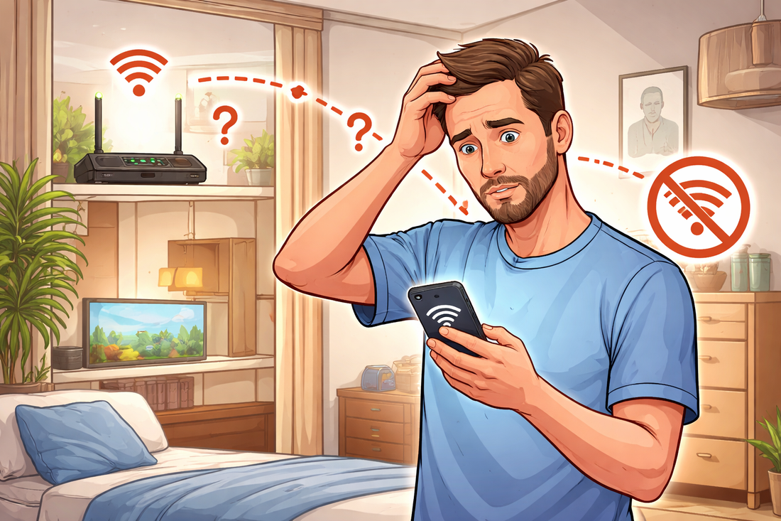 Il Wi-Fi non prende in alcune stanze: cause e soluzioni efficaci