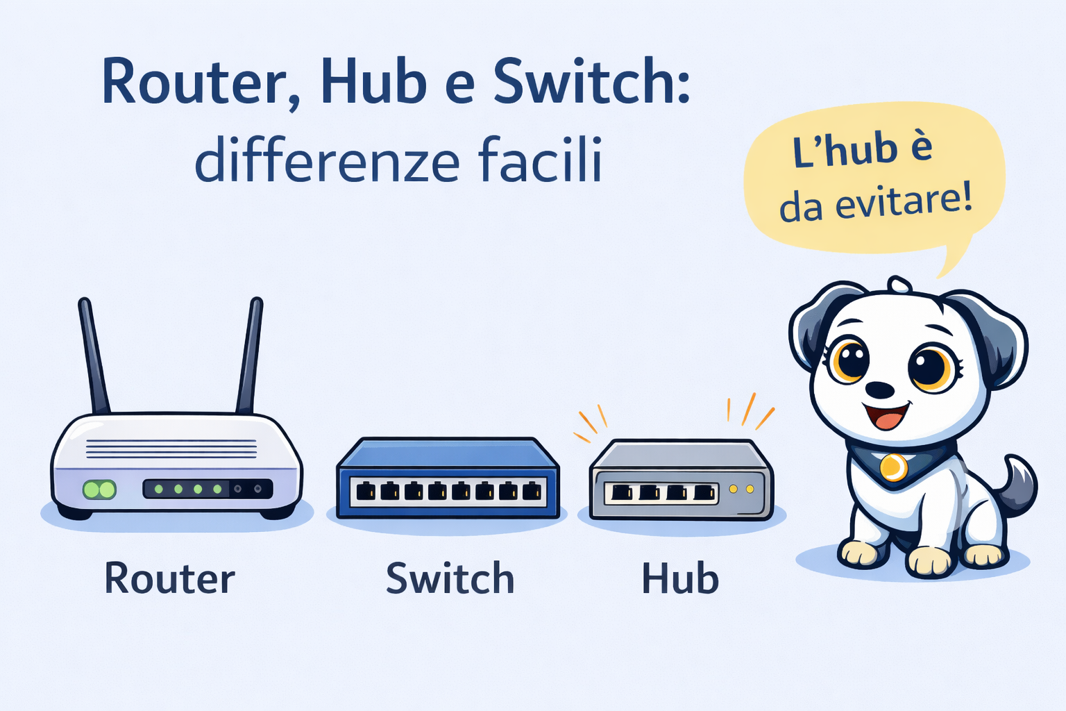 🌐 Router, Hub e Switch: cosa sono, differenze e quale ti serve davvero ...