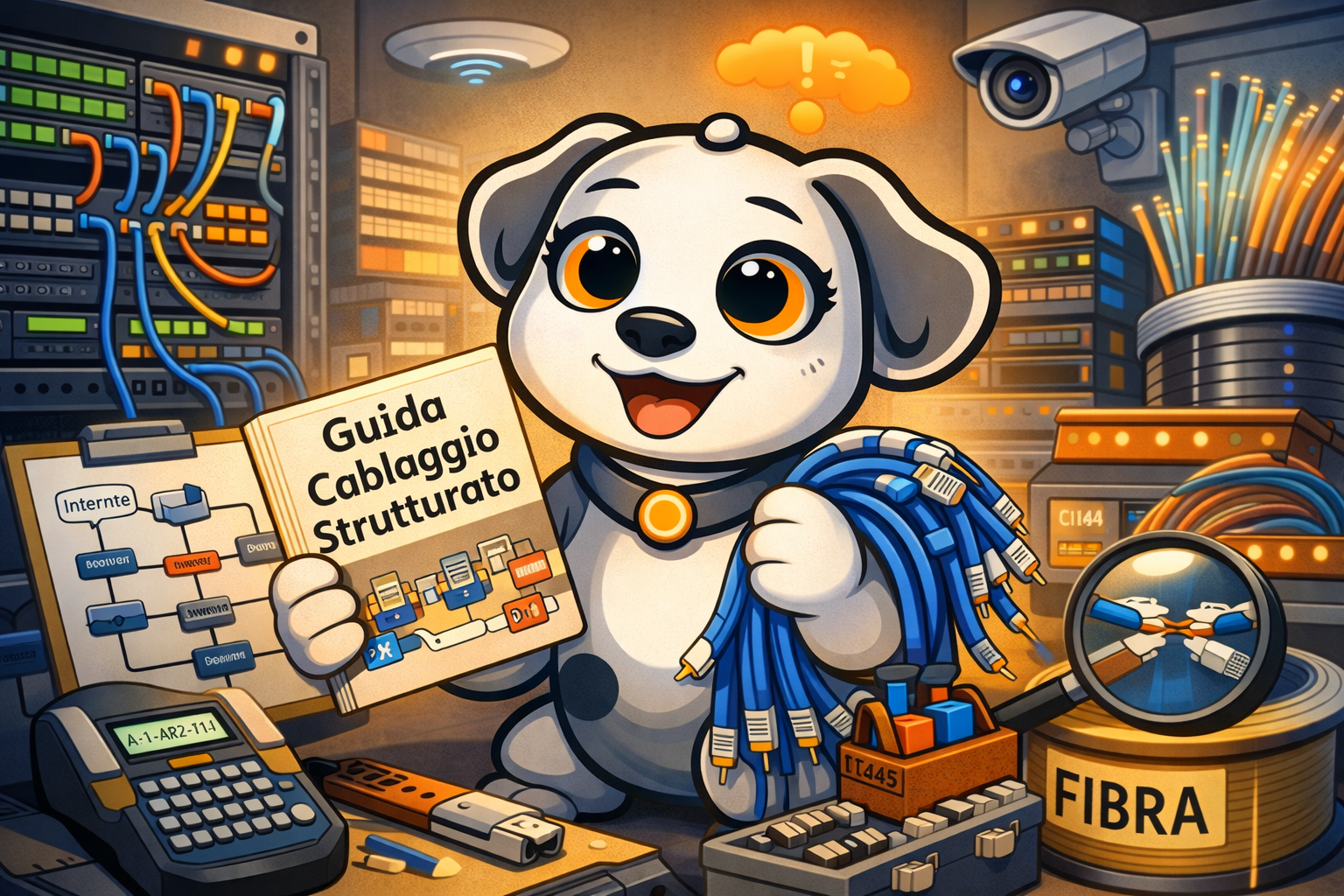 Cablaggio strutturato: guida completa fibra, rack e reti LAN – Scordami.it