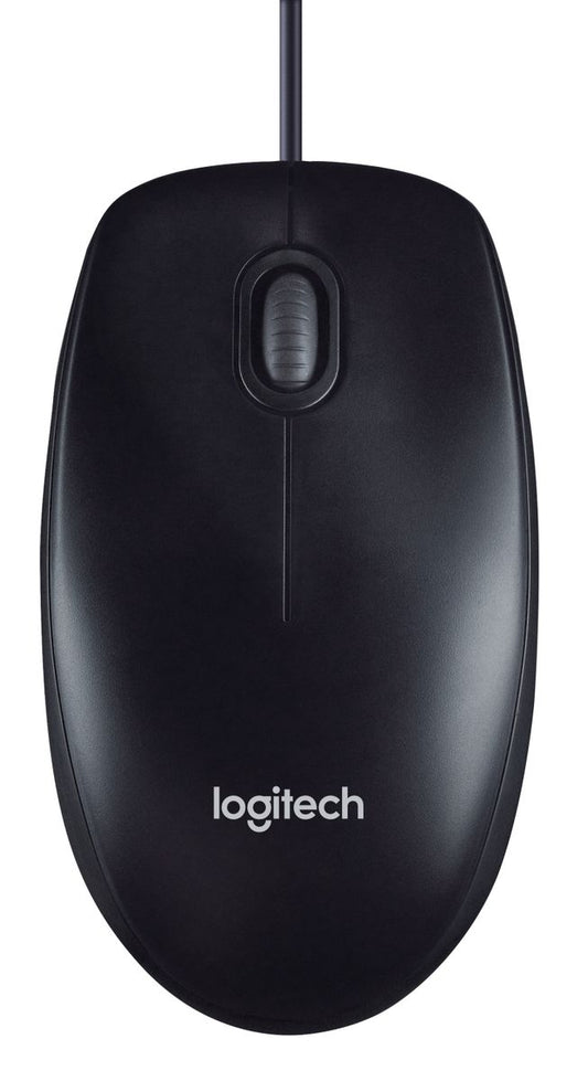 Mouse Logitech M90 USB Grigio – Mouse Ottico Cablato 1000 DPI per PC e Notebook