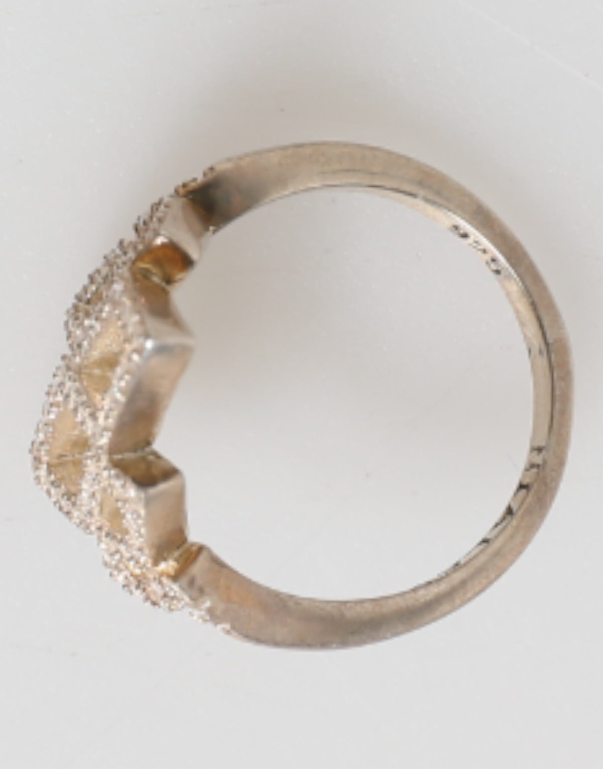 Anello Nialaya Donna in Argento 925 Dorato con Zirconi CZ – EU 57 – foto 4