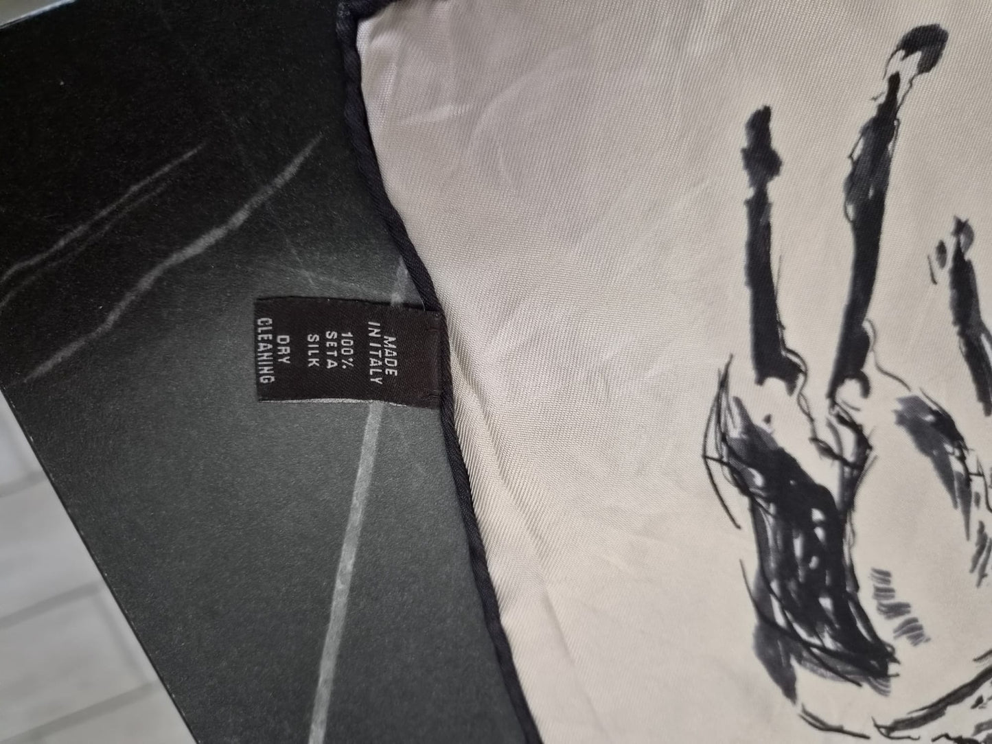 Loro Piana Scuderia MMXV Foulard 90x90 Seta Originale Cavalli Equestre