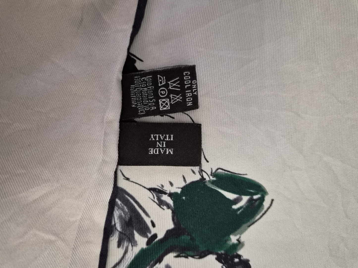Loro Piana Scuderia MMXV Foulard 90x90 Seta Originale Cavalli Equestre