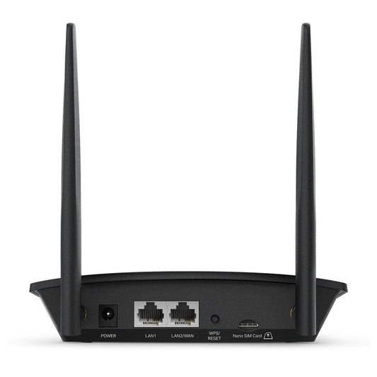 TP-Link TL-MR100 Router 4G LTE con SIM – WiFi N300 per Casa, Ufficio e Camper